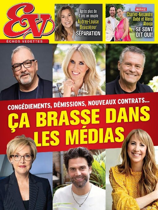 Title details for Échos Vedettes by TVA Publications Inc. - Available